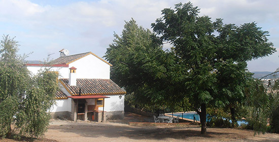Vista de la Casa Rural Fuente Dulce